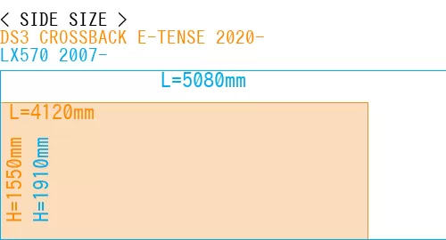 #DS3 CROSSBACK E-TENSE 2020- + LX570 2007-
